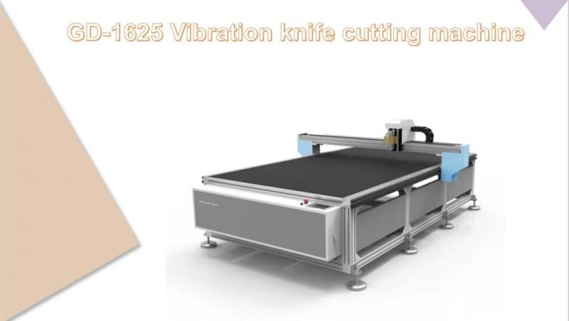 1625 Vibration Knife Cutting Machine Car Foot Cushion Sofa Cushion Soft Glass Cutting CNC Vibration Knife Cutting Machine