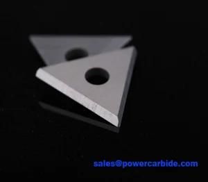 Tungsten Carbide Triangular Inserts Knives for Woodworking and Metal Working