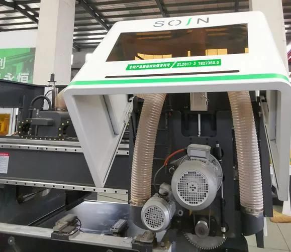 Four Sided Door Sizing Cutting Saw Machine