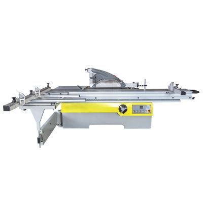 Sliding Table Saw Machine with Control Panel