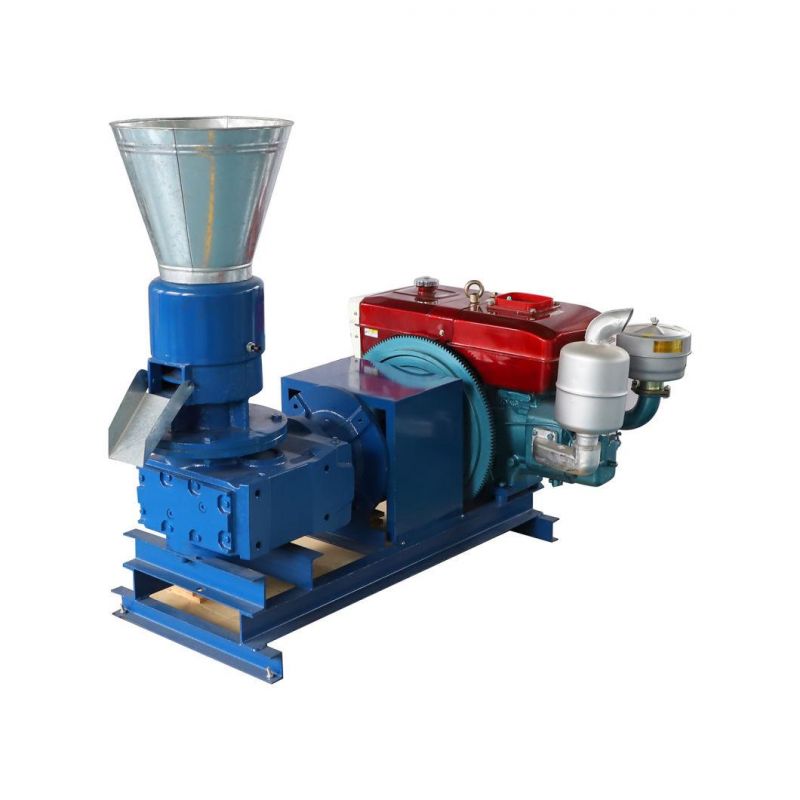 Plastic Pellet Machine with Diesel Engine