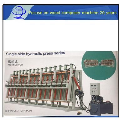 Single Side Hydraulic Series Normal Type Face Layer Press Machine