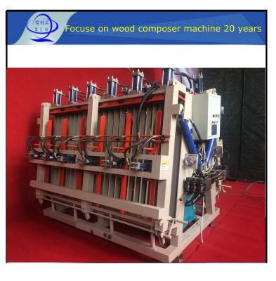 Double Sides Wood Composer Wood Board Woodworking Machine/ Hydraulic Clamp Carrier Composer/ Wood Felt-Board Machinery