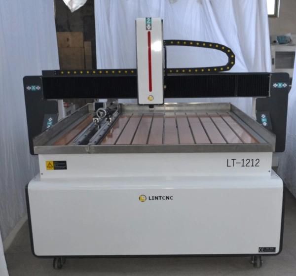 New Type 220V 2.2kw Water Cooling CNC Router 4 Axis Wood Engraving Milling Machine 1212