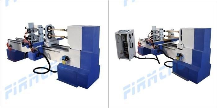 New Wood Turning Lathe Machine CNC Router for Cylindrical Material