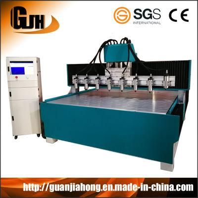 Multi Spindle CNC Engraving Machine, Economic Woodworking Machinery, CNC Router Machine for Wood, MDF, Acrylic, Aluminum, EPS