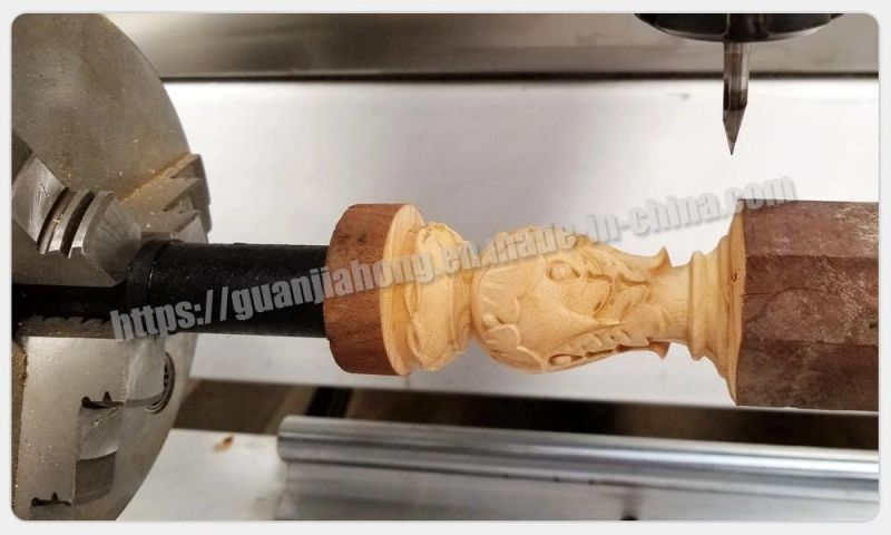 4 Axis CNC Router Machine / Wood 3D CNC Carving Machine, Wood CNC Engraving Machine