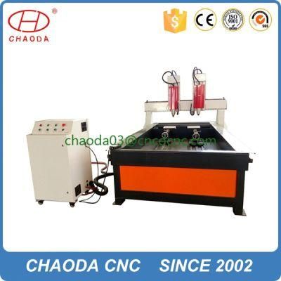 Double Heads Rotary CNC Router Wood Machine for Sale