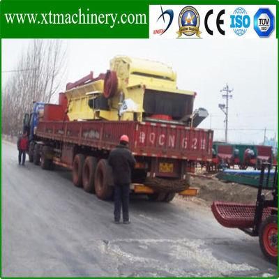 1250mm Feeding Width, 18ton Weight, Stable Performance Biomass Wood Shredder