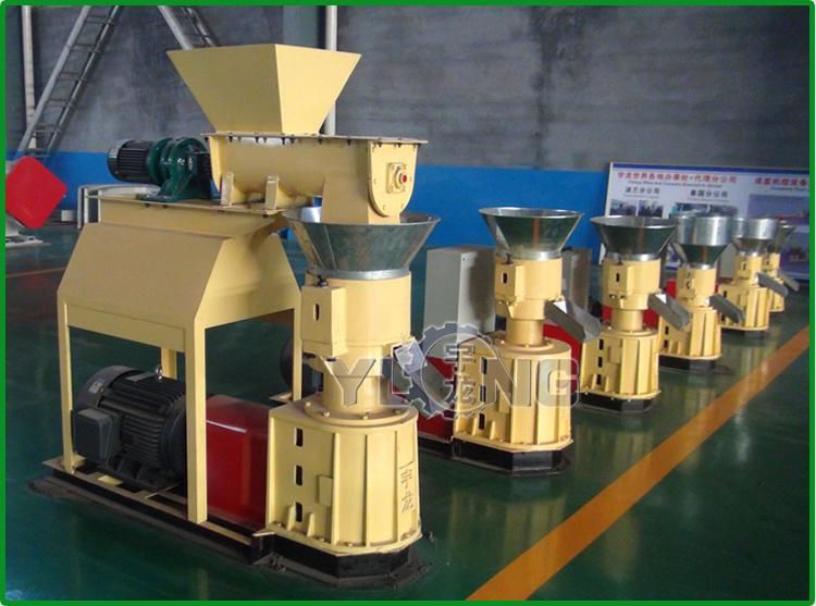 CE Appoved Sawdust Pellet Making Machine with Flat Die