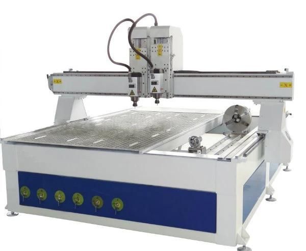 2D & 3D, Wood, Stone, Metal, Rotary Axis CNC Router, CNC Engraving Machine