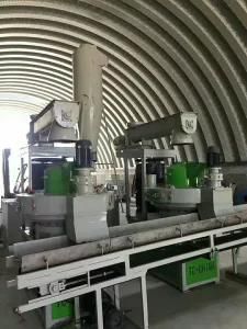 High Capacity Ring Die Wood Lucerne Pellet Mill for Italy Market