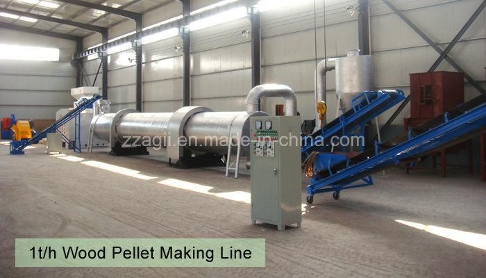 500kg 1000kg 2000kg Biomass Energy Plant Wood Pellet Mill Plant for Sale