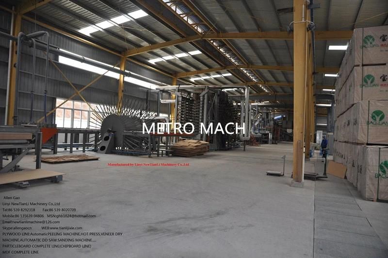 Automatic Woodworking 1500t Particleboard Hot Press Machine