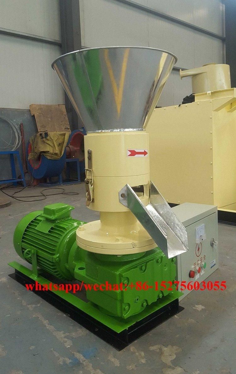 Flat Die Wood Pellet Mill Wood Pellet Making Machine with CE