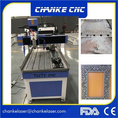 3D Embossment Mini Wood Engraving Cutting CNC Router Machine