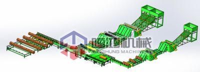 Veneer Peeling Machine for Plywood Production