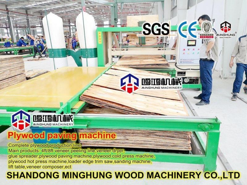 Plywood Machine Veneer Paving Lay-out Machine