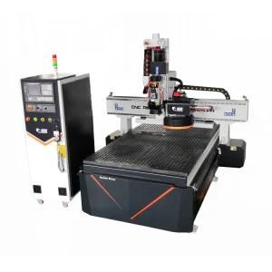Optical Lens Machine with Automatic Tool Change Applied to Cabinet Door