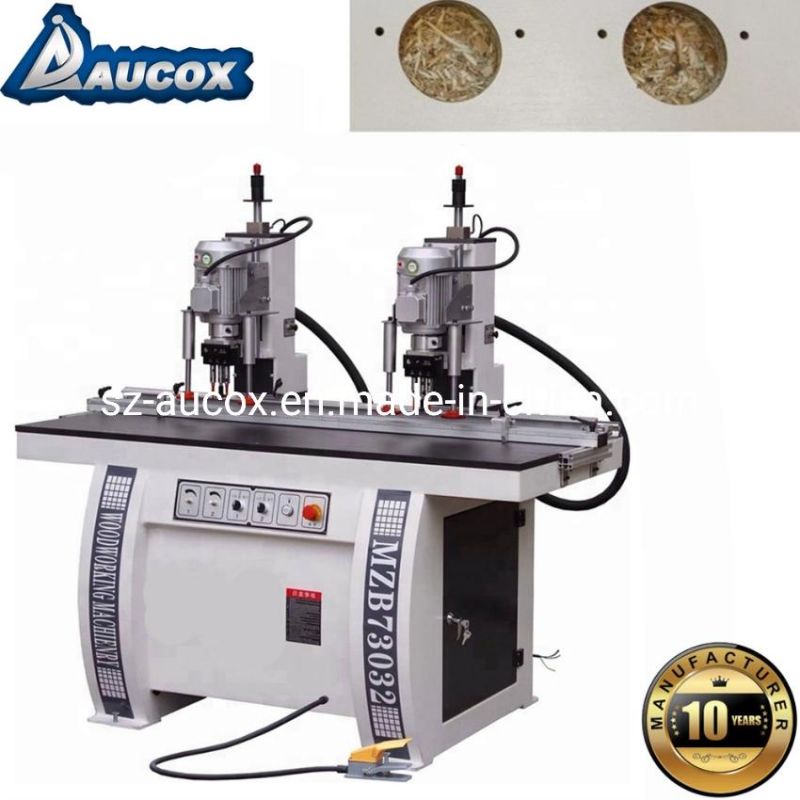 Double Hinge Drilling Machine for Furniture Woodworking