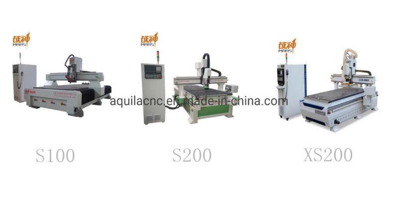 Three Axis Ball Screw 9kw CNC Router Machine Table Moving for Wood Processing