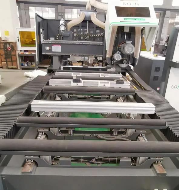 Four Sided Door Sizing Cutting Saw Machine