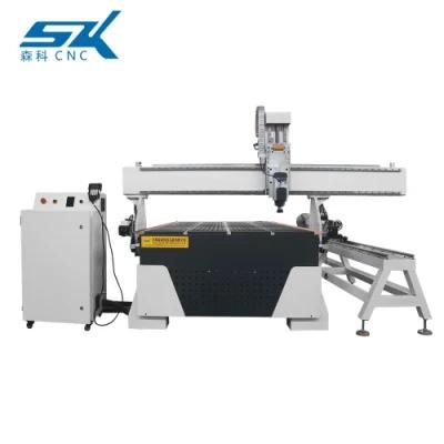 Senke 4 Axis 1325 Hot Sale CNC Router Wood MDF Wood Cylinder Engraing Machine