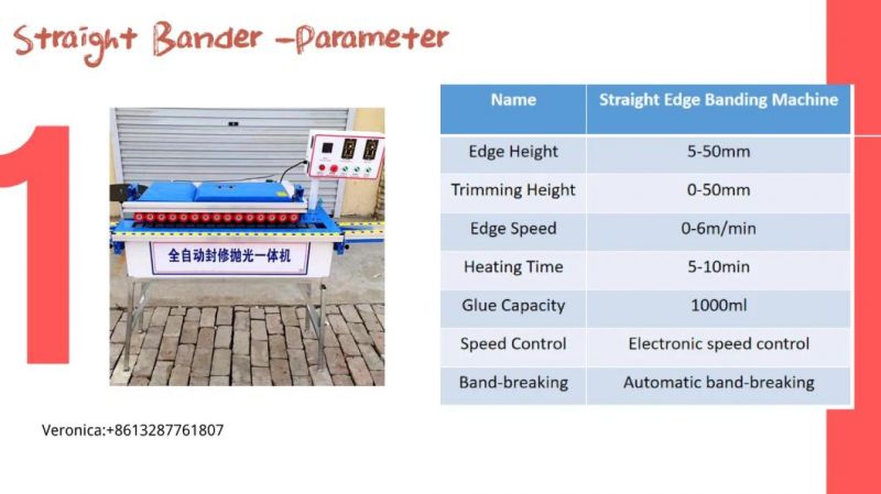 Small Woodworking Edge Bander Cabinet Edge Banding Household Edge Banding Machine