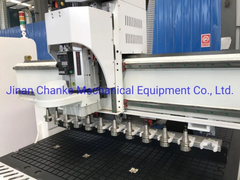 High Speed Composite Wood Door Making 1325 1530 2030 Atc CNC Router Machine