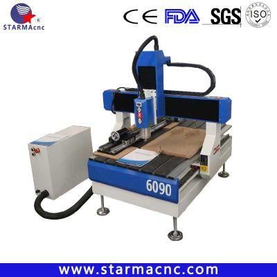 China Mini Small Stone MDF PVC Hobby CNC Router 6090