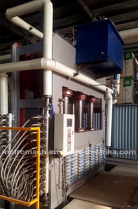 Hydraulic 15/20 Layers 500/600 Tons Hot Press Machine for Plywood Making