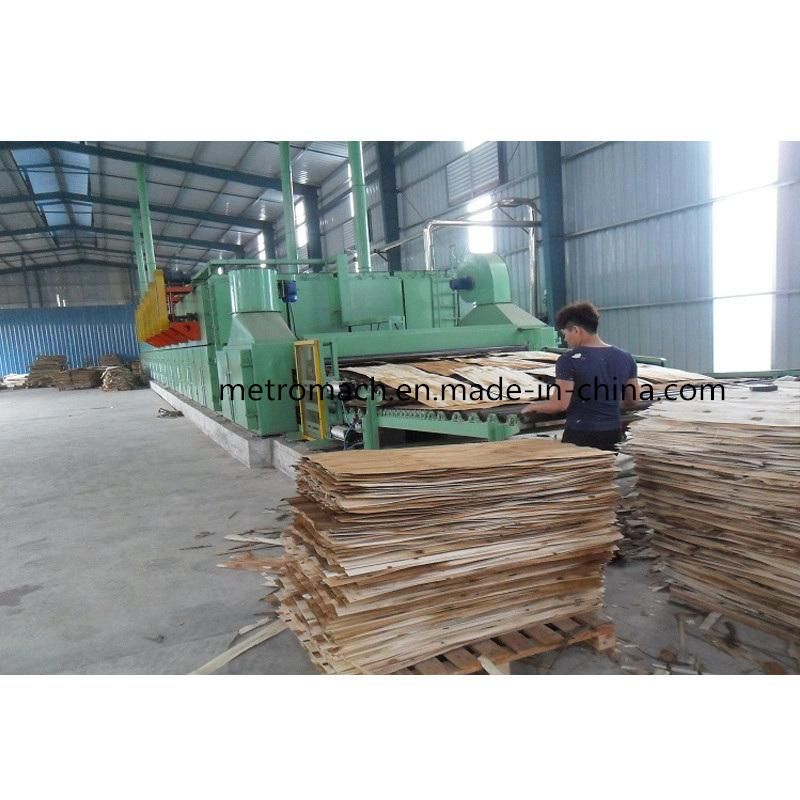 Plywood Production Machine Wood Veneer Dryer with Roller Type