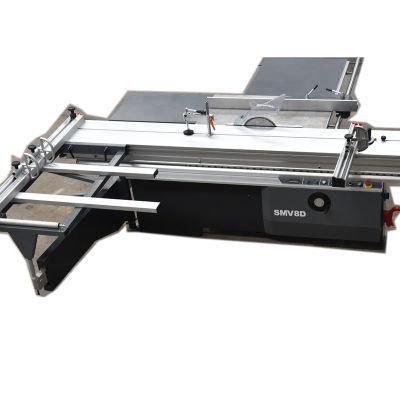 Sliding Table Saw Machine with Electrical Lifting