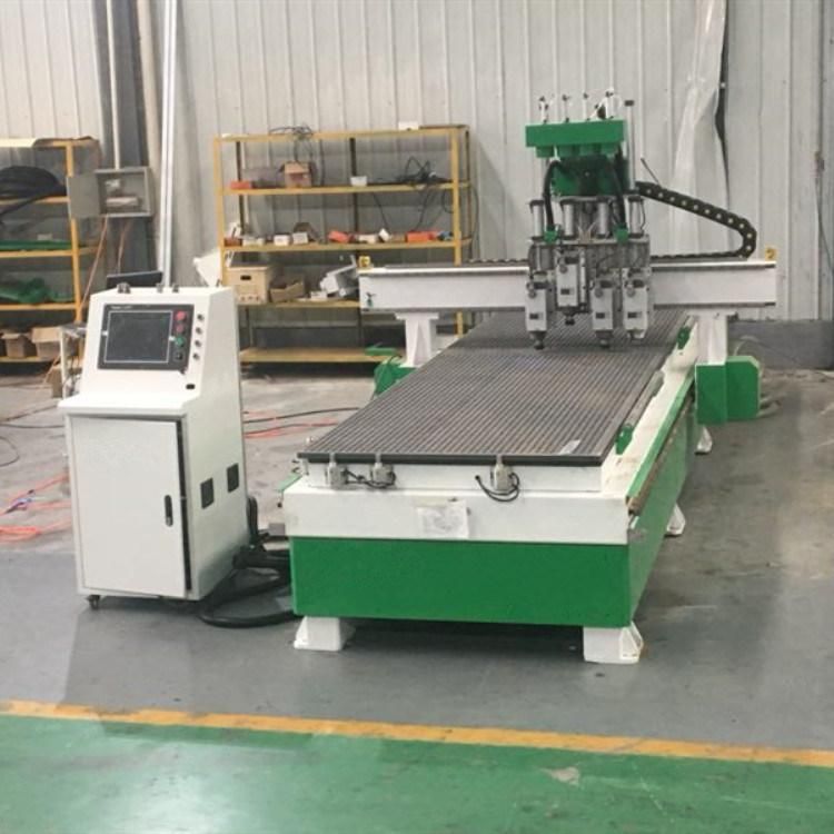 Auto Loading Unloading Woodworking Atc CNC Router Machine