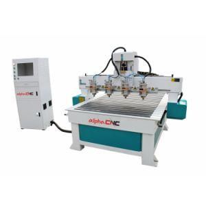 Ready to Ship! ! 2, 3, 4, 5, 6, 7, 8, 9, 10 Spindle Multi Head Woodworking CNC Router for Wood MDF Furniture Decoration Speaker Carving Cutting