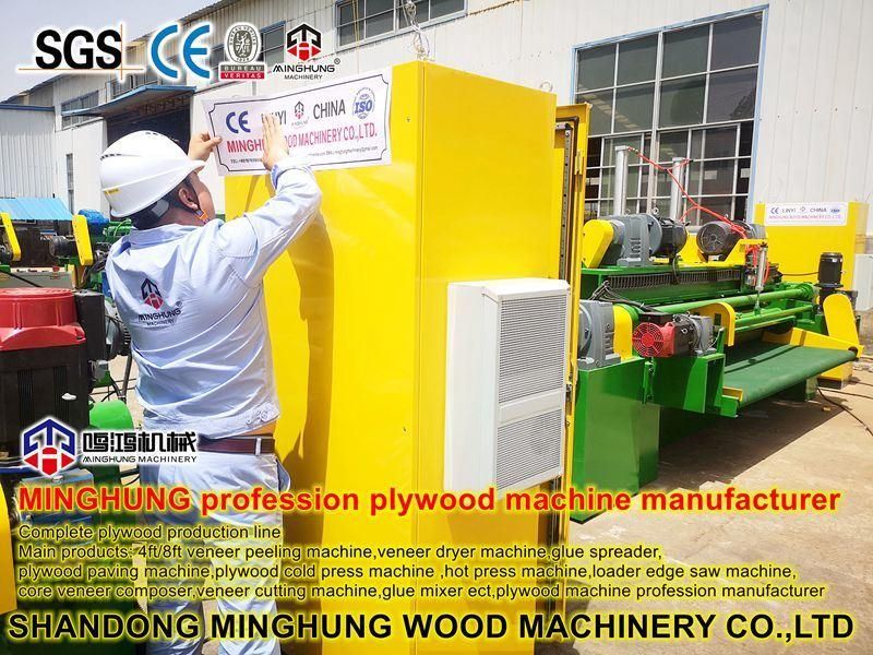 8feet Wood Veneer Peeling Machine with High Configuration