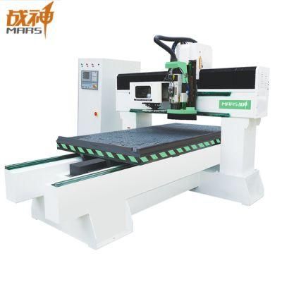 M200 CNC Router Machine Approved with ISO9001 High-Power Air-Cooling Spindle 5 Positioning Cylinders for Panel Processing