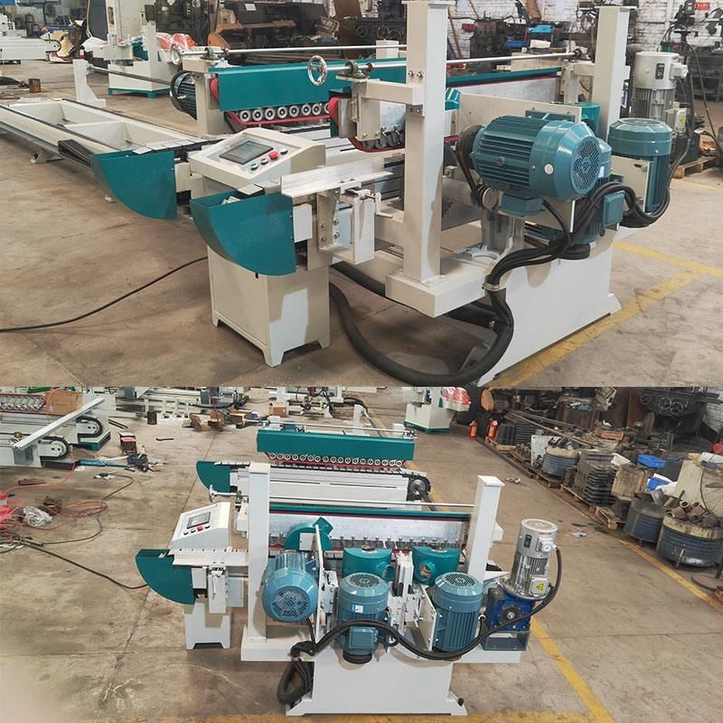 Wood Floor Making Double End Tenoner Milling Machine