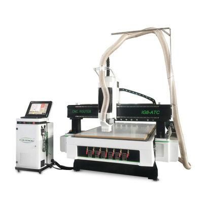 Best Price of 1325 1530 2030 Atc CNC Woodworking Router Machine From Igolden CNC