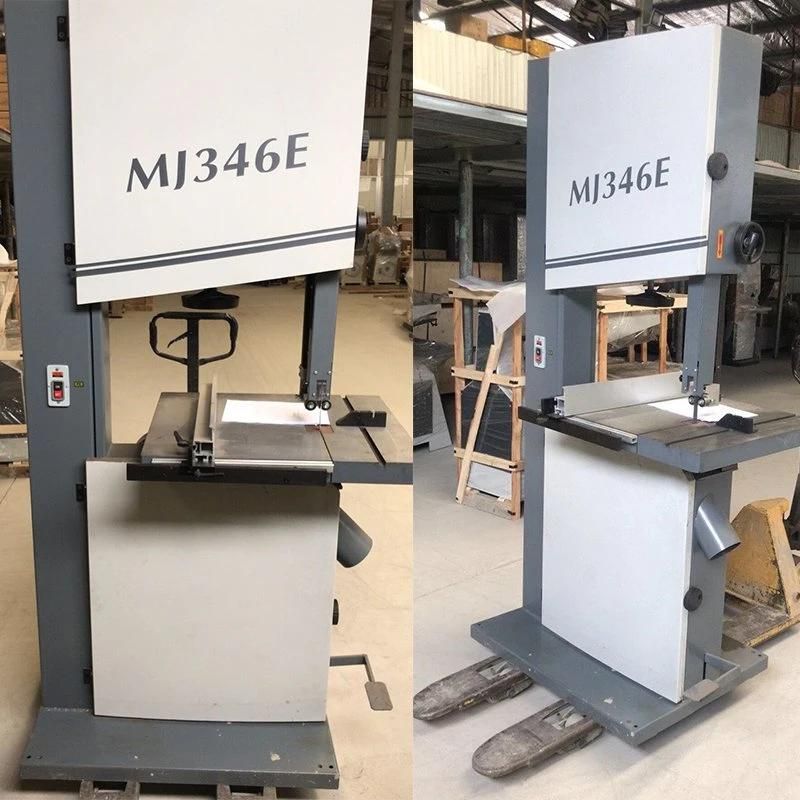 Mj346 Woodworking Vertical Wood Cutting Band Saw Machine