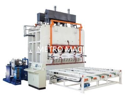 1400t Automatic Short Cycle Lamination Hot Press Machine