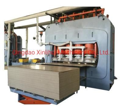 Melamine Paper Sheet Laminate Machine, Melamine Paper Malamin Press, MDF Melamine Press Covering with Plastic or Melamine