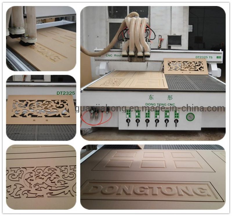 1325 Multi Process Engraving Machine 4 Workstage Atc Woodworking CNC Router