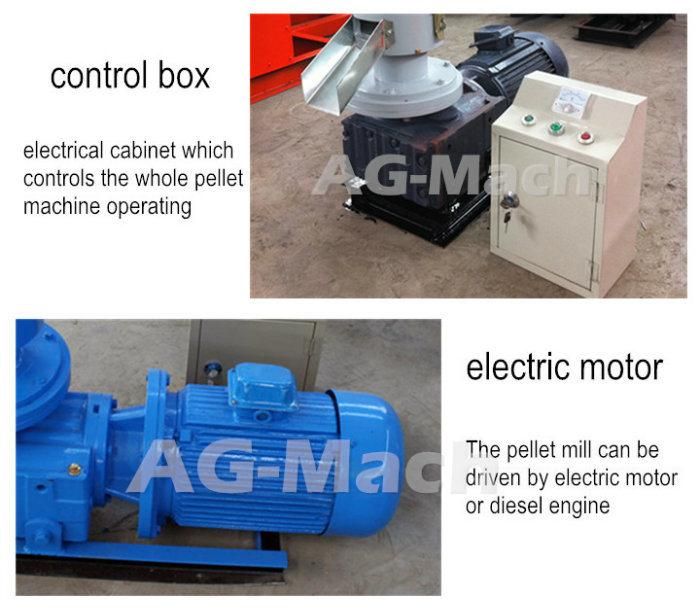 Professional Manufacturer Industrial Wood Pellet Machine Wood Pellet Extruder