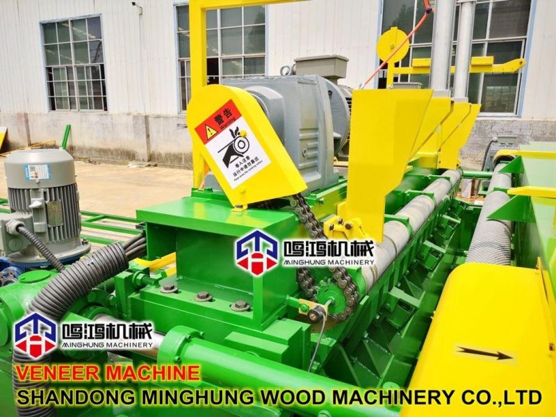 Strong 4feet Plywood Machinery Veneer Rotary Line