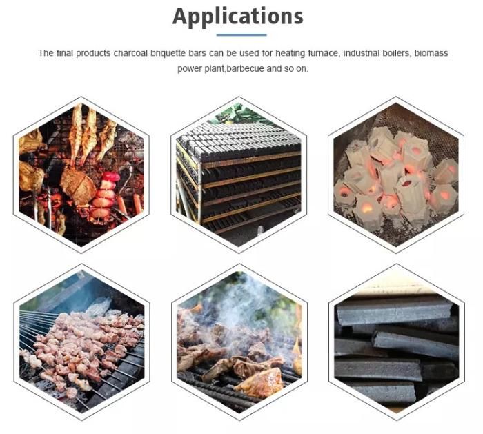 New-Type Wood Charcoal Briquettes Making Furnace Carbonization Furnace