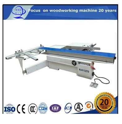 Multi-Purpose Woodworking Machine Sawmill Machinery Sliding Table Saw for Woodworking with Handles for Adjusting Height and Angles