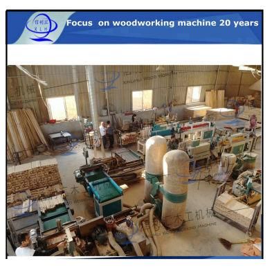 Waste Wood Recycling Solid Wood Finger Joint Line/ Waste Wood Joint After The Tooth Combing/ Wood Pressure Machine with Glue