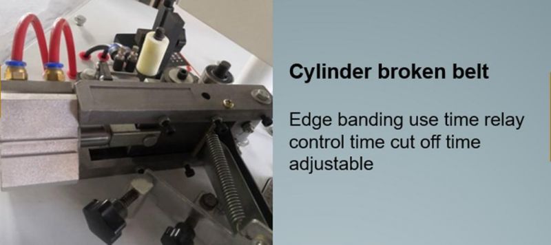 Woodworking Portable PVC Wood Manual Curved Straight Line Rocker Edge Banding Machine