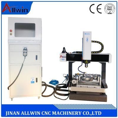 400X400mm Atc 5 Axis Metal CNC Router Machine with Impeller